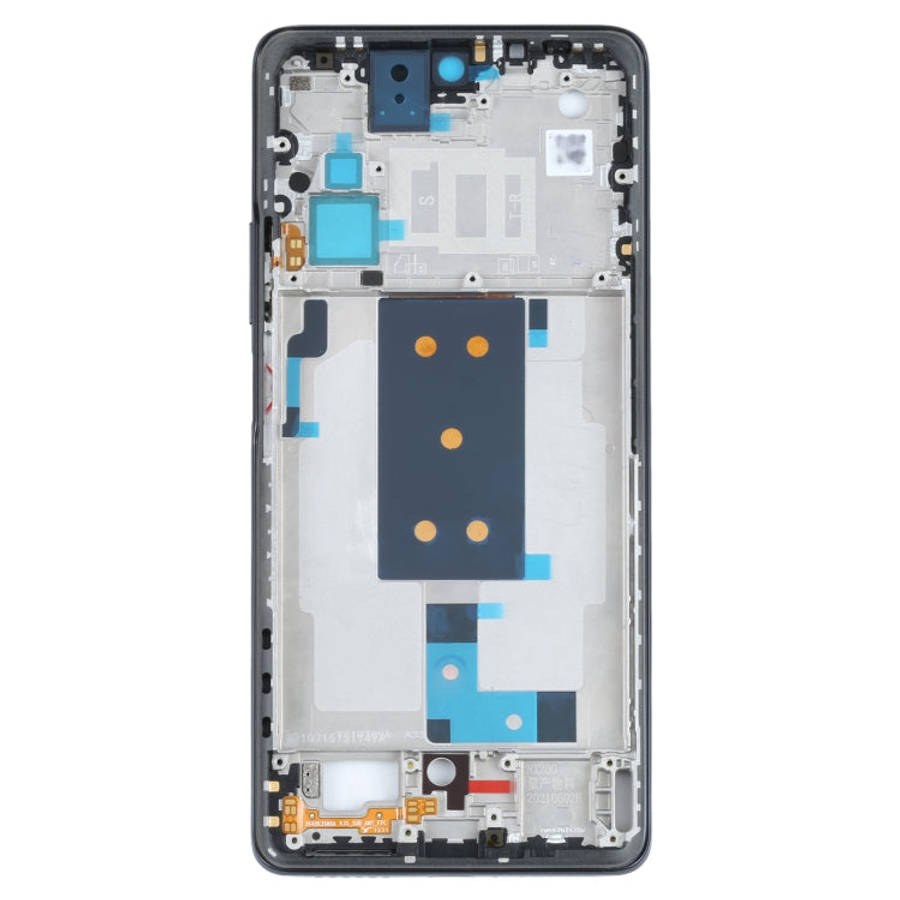 Original Front Housing LCD Frame Bezel Plate for Xiaomi 11T / 11T Pro(Black)
