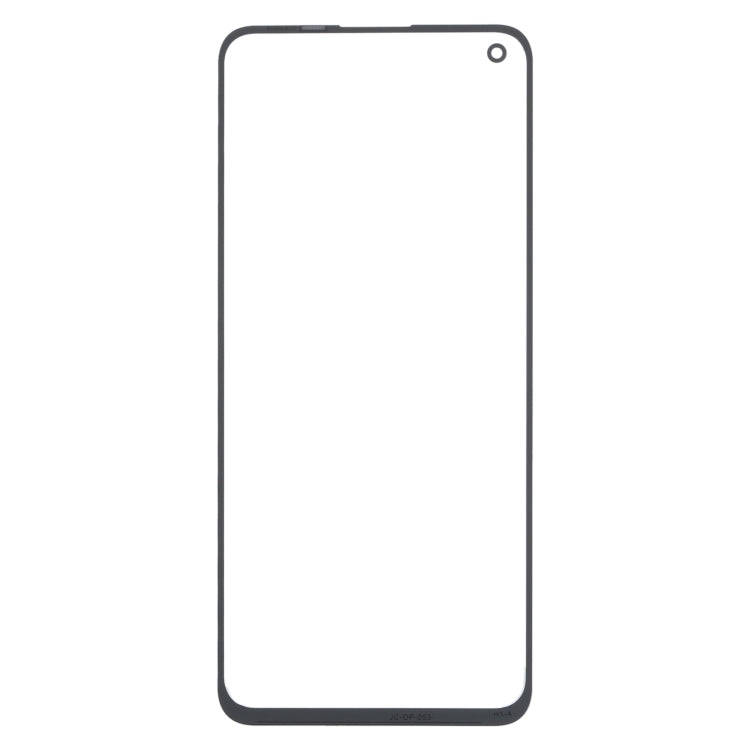 For OnePlus Nord 2 5G DN2101 DN2103 Front Screen Outer Glass Lens (Black)