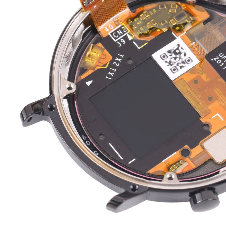 Original LCD Screen and Digitizer Full Assembly With Frame for Huawei Watch GT 2 42mm(Black)