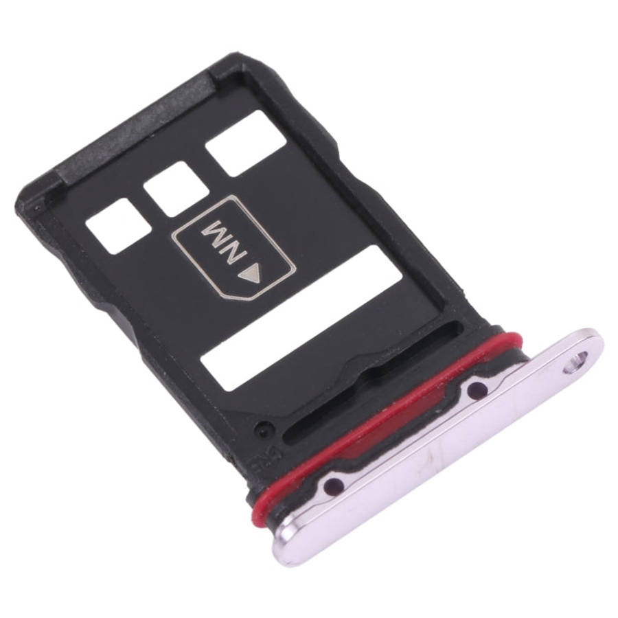 SIM Card Tray + NM Card Tray for Huawei P50 Pro+ (Purple)