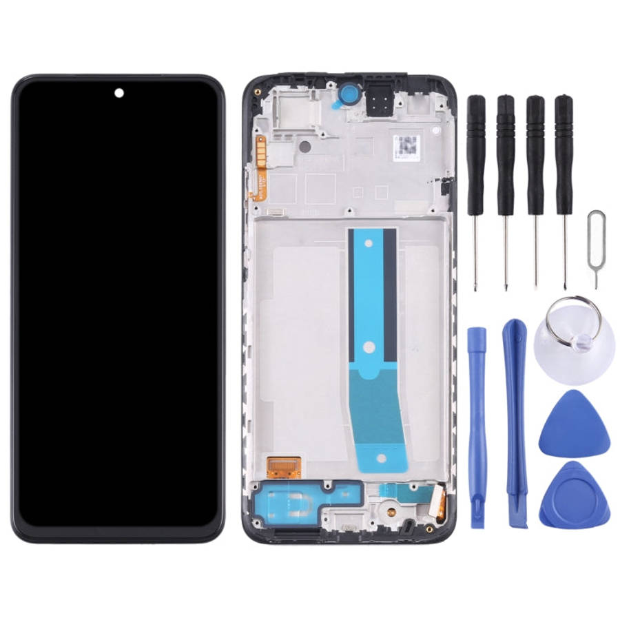 Original LCD Screen and Digitizer Full Assembly with Frame for Xiaomi Redmi Note 11S 4G/Poco M4 P...