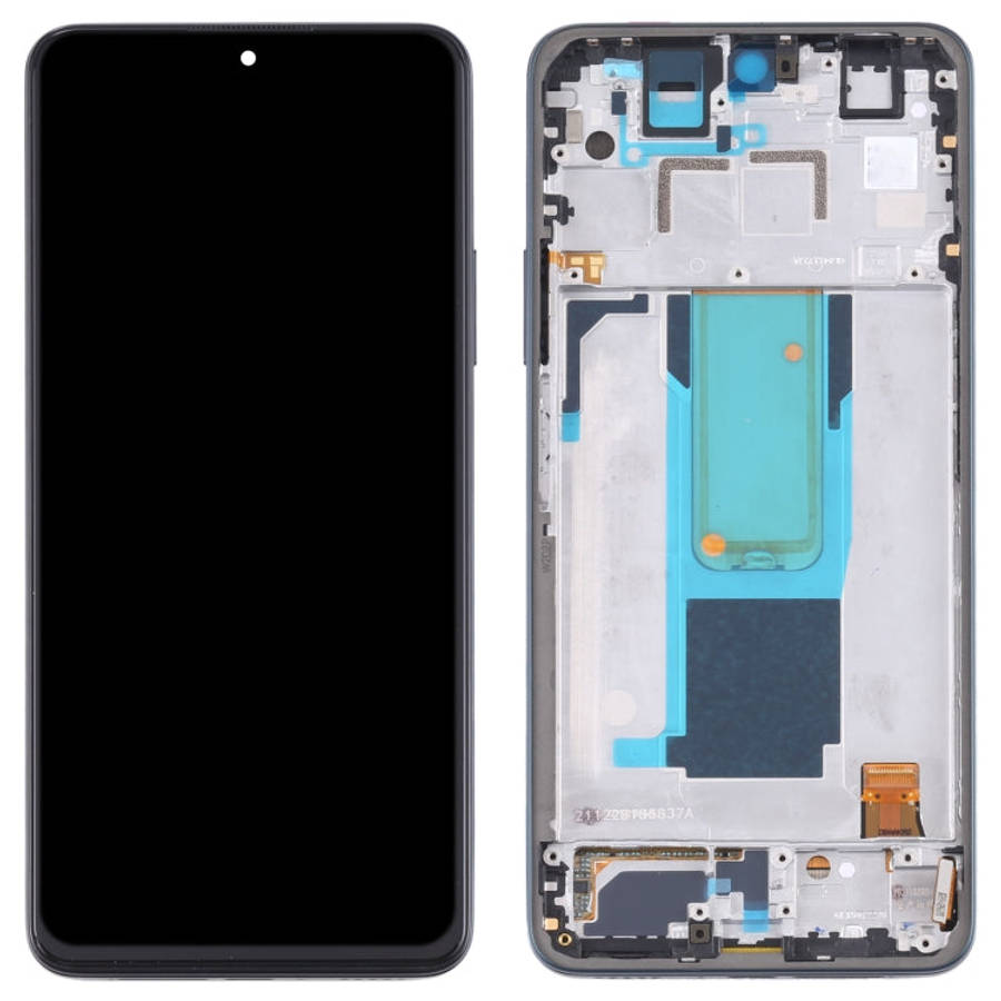 Original LCD Screen and Digitizer Full Assembly with Frame for Xiaomi Redmi Note 11 Pro China/Red...