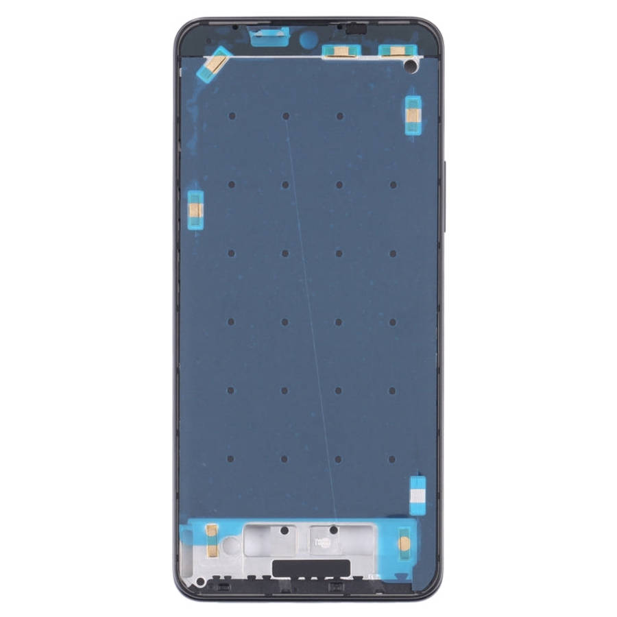 Front Housing LCD Frame Bezel Plate for Xiaomi Redmi K50 / Redmi K50 Pro(Black)