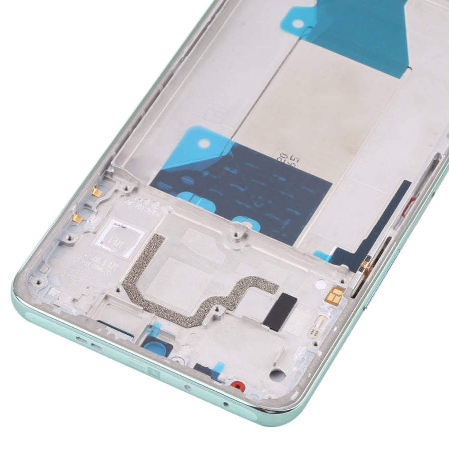 Front Housing LCD Frame Bezel Plate for Xiaomi Redmi K50 / Redmi K50 Pro(Green)