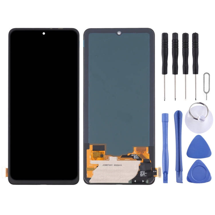 OLED Material LCD Screen and Digitizer Full Assembly For Xiaomi Redmi K40/Redmi K40 Pro/Redmi K40...