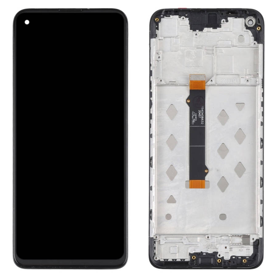 OEM LCD Screen for Lenovo K12 Pro 2020 XT2091-8 Digitizer Full Assembly with Frame (Black)