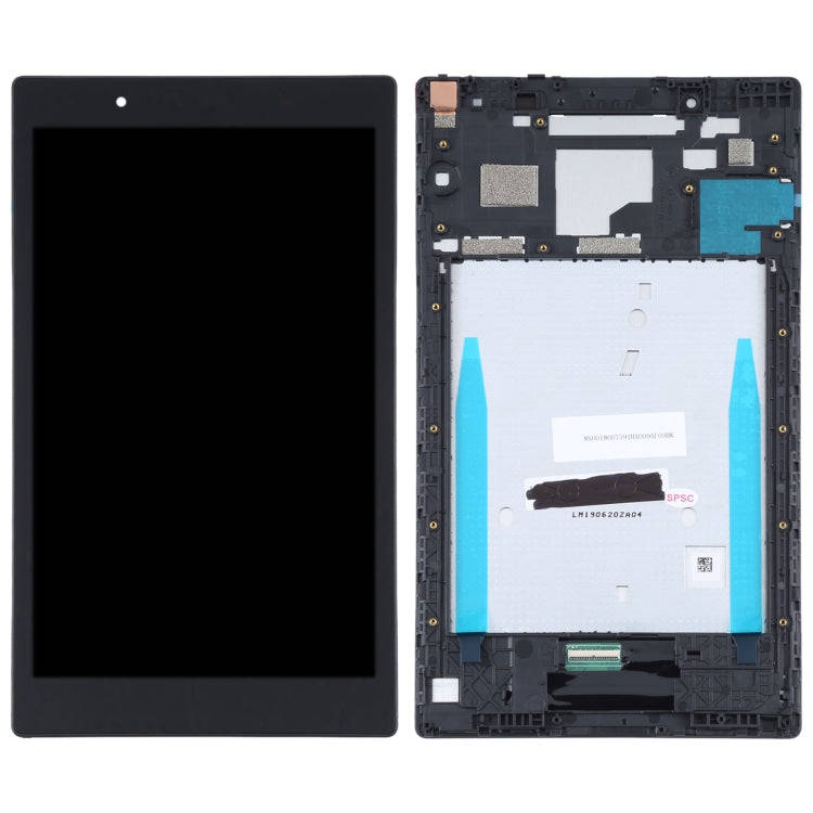OEM LCD Screen for Lenovo 8504 8504F 8504X TB-8504N Digitizer Full Assembly with Frame (Black)