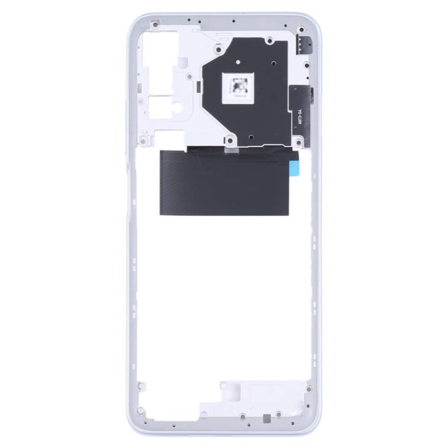 Original Middle Frame Bezel Plate for Xiaomi Poco M3 Pro 5G M2103K19PG M2103K19PI (Silver)