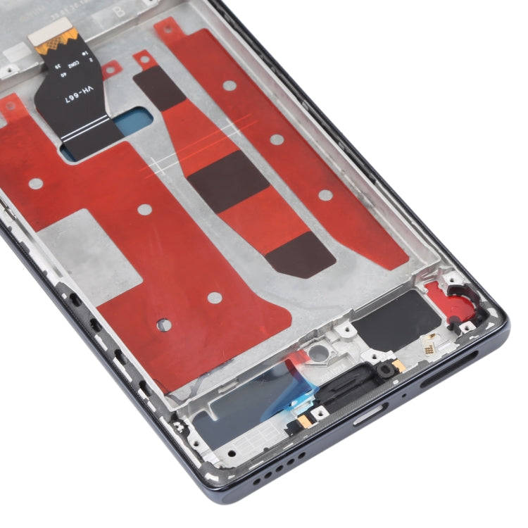 Original OLED LCD Screen for Honor 60 Digitizer Full Assembly with Frame(Black)