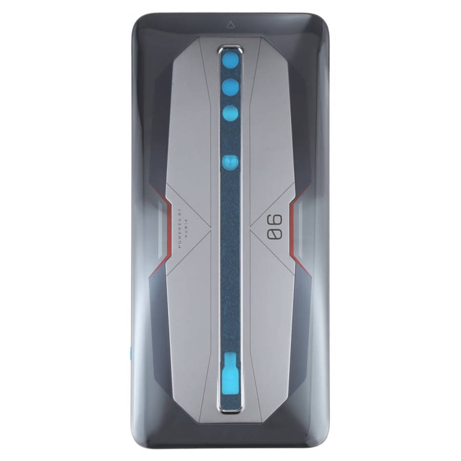Battery Glass Back Cover for ZTE Nubia RedMagic 6 Pro NX669J-P(Grey)
