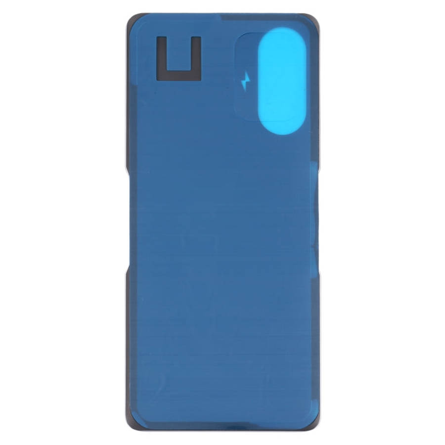 Glass Battery Back Cover for Xiaomi Redmi K40 Gaming(Black)