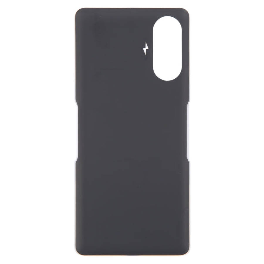 Glass Battery Back Cover for Xiaomi Redmi K40 Gaming(Yellow)