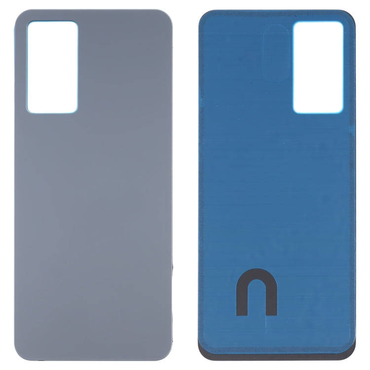For vivo Y75 4G 2022/V23e Glass Battery Back Cover (Black)