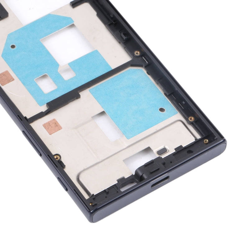 Middle Frame Bezel Plate for Sony Xperia X Compact (Black)