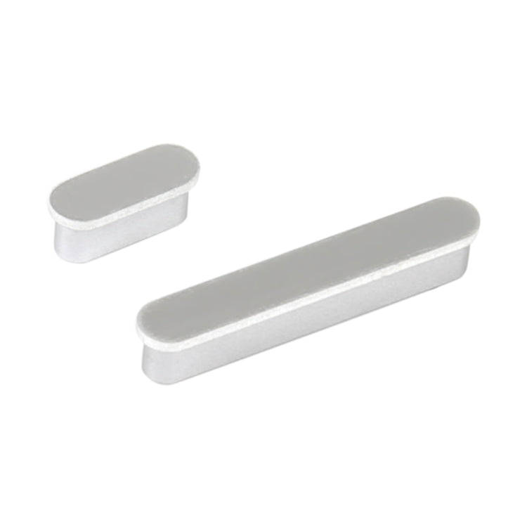 For Google Pixel C Original Power Button and Volume Control Button(Silver)