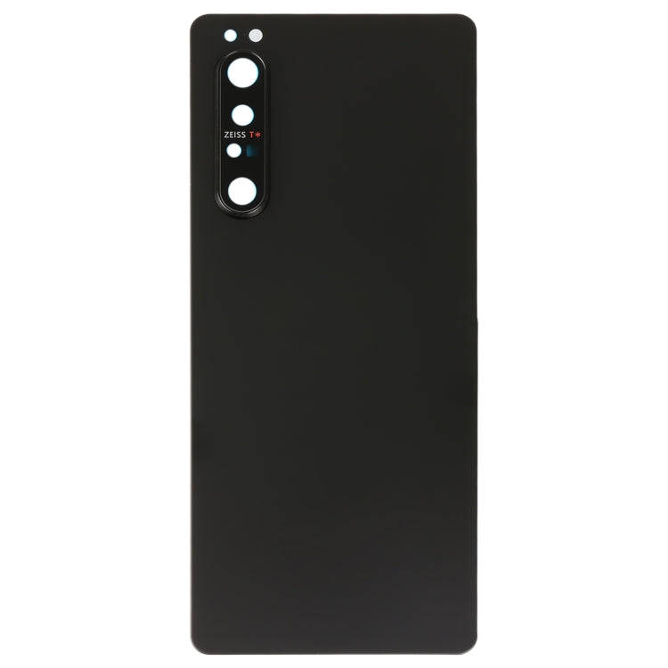 Original Battery Back Cover with Camera Lens Cover for Sony Xperia 1 II(Black)
