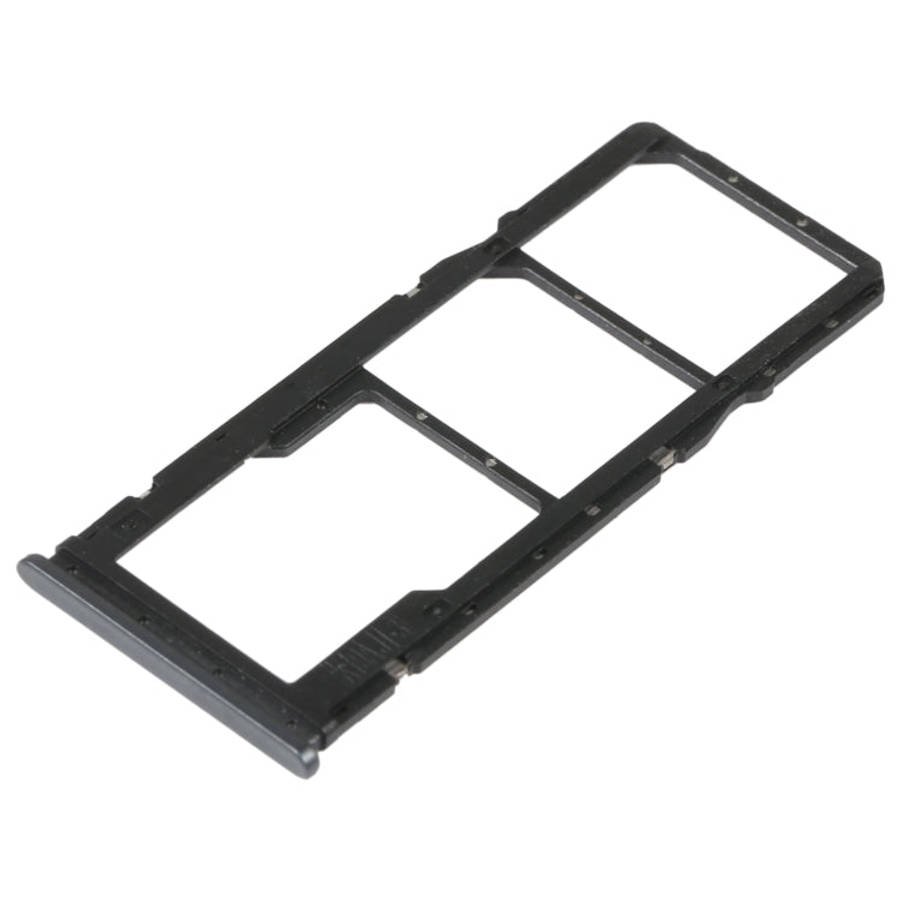 SIM Card Tray + SIM Card Tray + Micro SD Card Tray For Xiaomi Redmi 10 5G (Black)