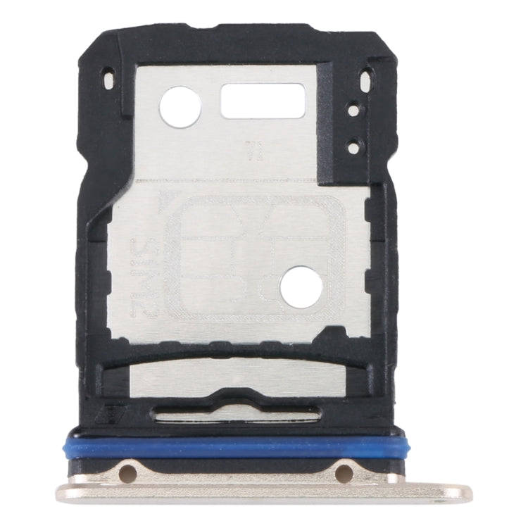 For vivo S15 SIM Card Tray + SIM Card Tray (Gold)
