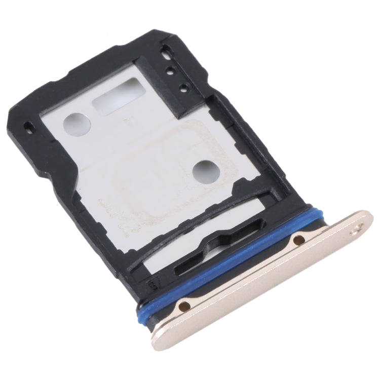 For vivo S15 SIM Card Tray + SIM Card Tray (Gold)