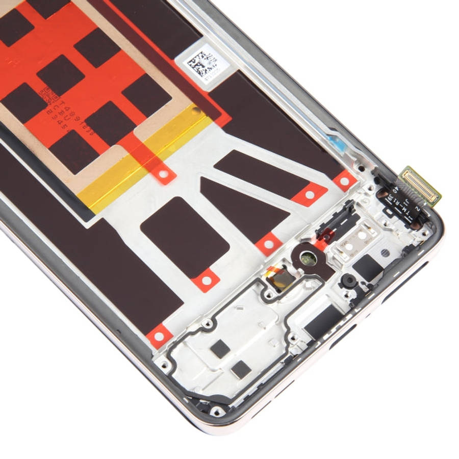 Original LCD Screen For OPPO Reno9 Pro Digitizer Full Assembly with Frame (Gold)