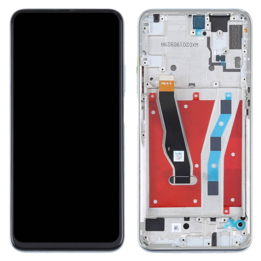 Original LCD Screen For Honor 9X Pro / Huawei Y9s Digitizer Full Assembly with Frame (Silver)