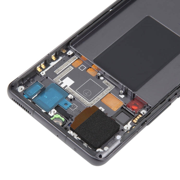 For Xiaomi 12 Pro / 12S Pro AMOLED Original LCD Screen Digitizer Full Assembly with Frame(Black)