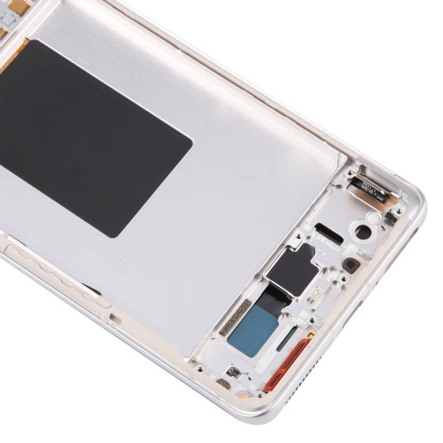For Xiaomi 12 Pro / 12S Pro AMOLED Original LCD Screen Digitizer Full Assembly with Frame (Gold)