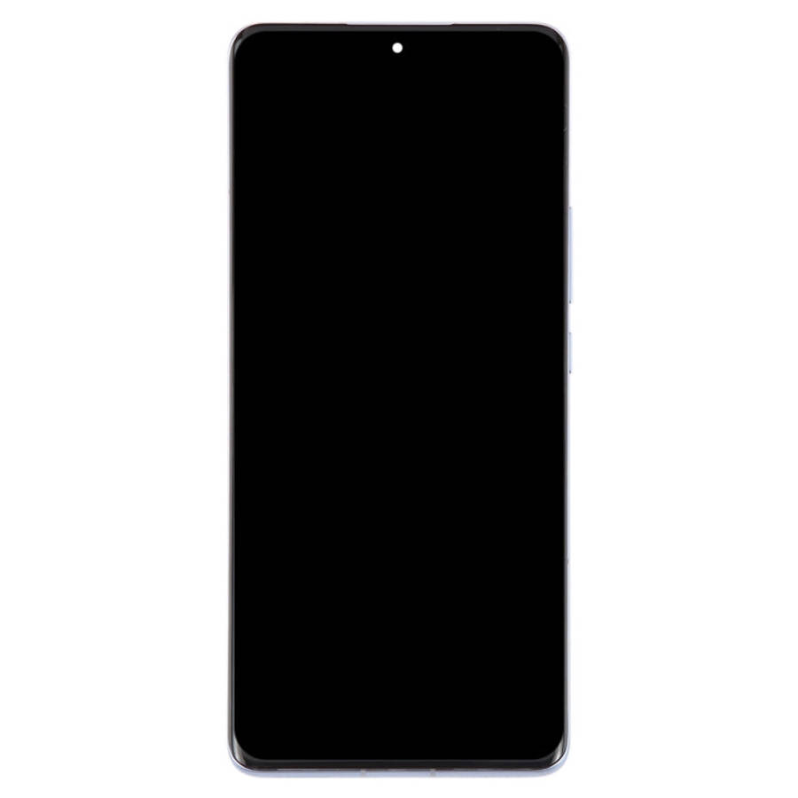 For Xiaomi 12 Pro / 12S Pro AMOLED Original LCD Screen Digitizer Full Assembly with Frame (Blue)