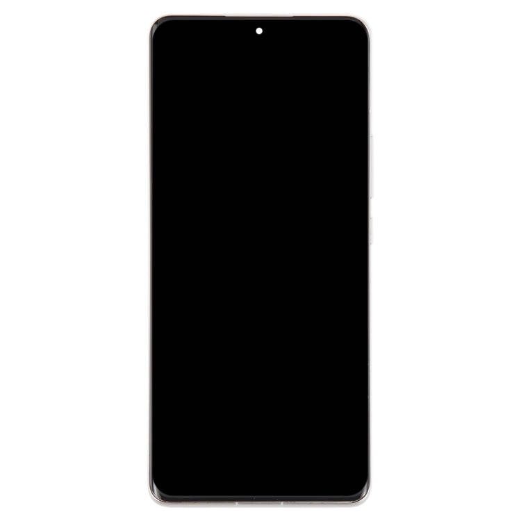 For Xiaomi 12 Pro / 12S Pro AMOLED Original LCD Screen Digitizer Full Assembly with Frame (Silver)