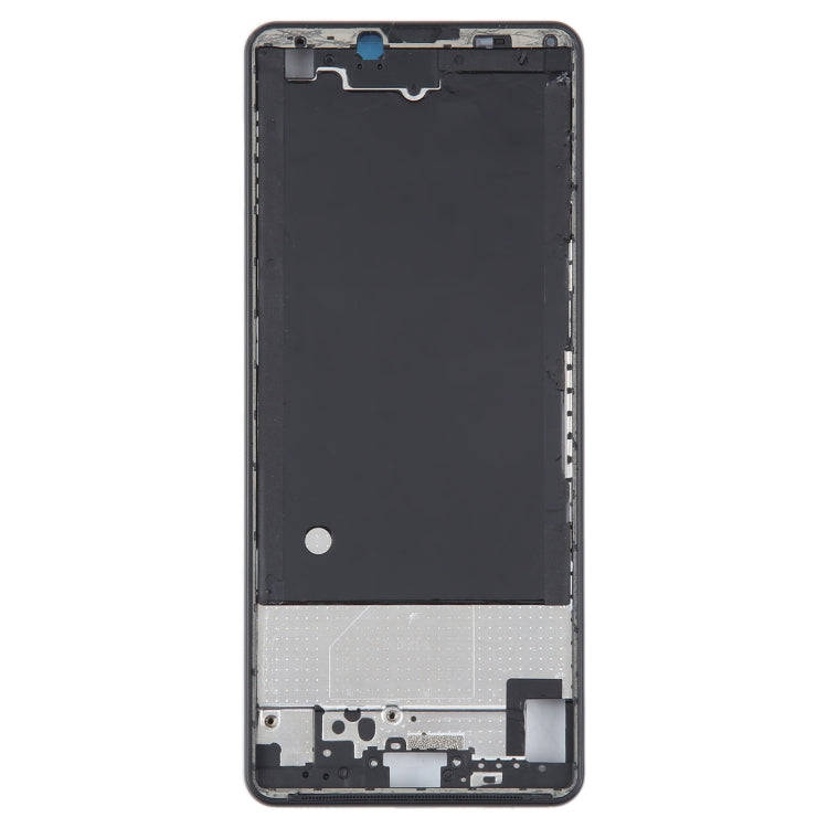 For Sony Xperia 10 IV Original Middle Frame Bezel Plate (Black)