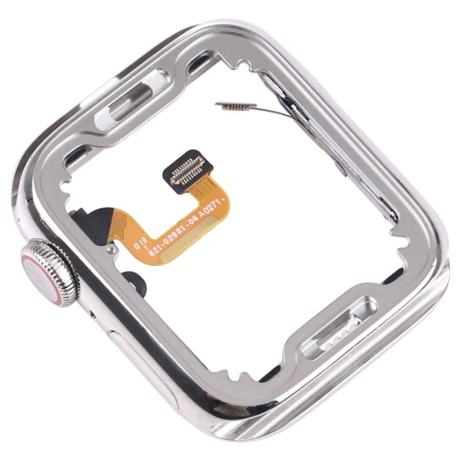 For Apple Watch Series 6 40mm Stainless Steel Middle Frame Bezel Plate with Loudspeaker / Power /...