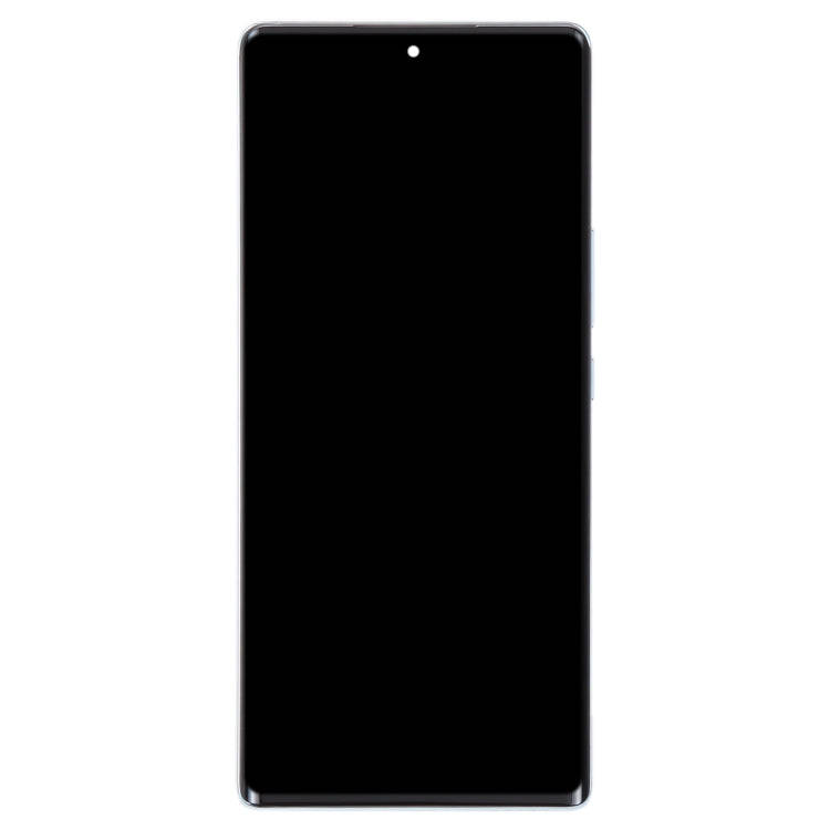 Original LCD Screen For Honor 70 Digitizer Full Assembly with Frame(Blue)