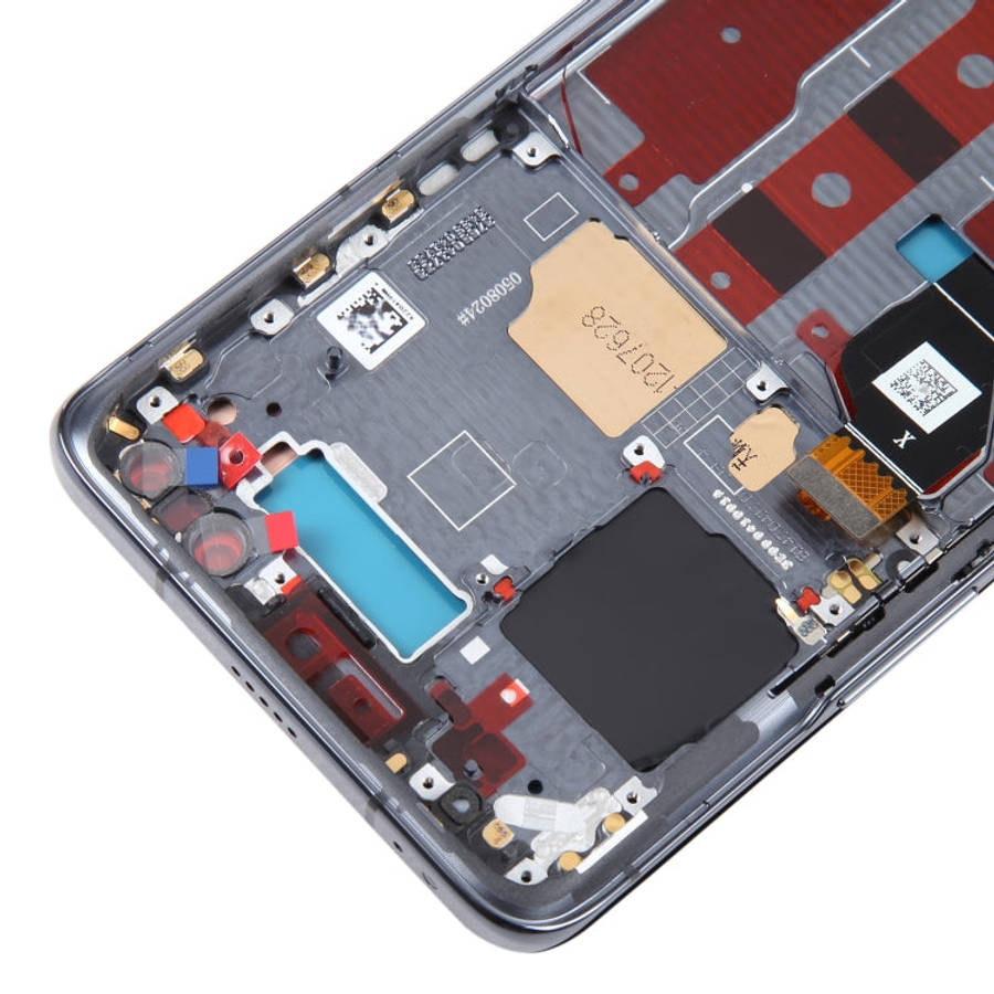 For Honor Magic4 Pro Original LCD Screen Digitizer Full Assembly with Frame, Not Supporting Finge...