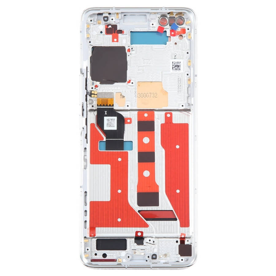 For Honor Magic4 Pro Original LCD Screen Digitizer Full Assembly with Frame, Not Supporting Finge...