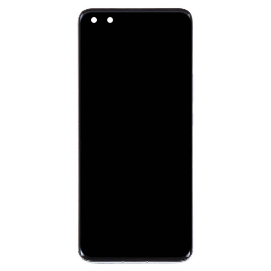 For Honor Magic4 Pro Original LCD Screen Digitizer Full Assembly with Frame, Not Supporting Finge...
