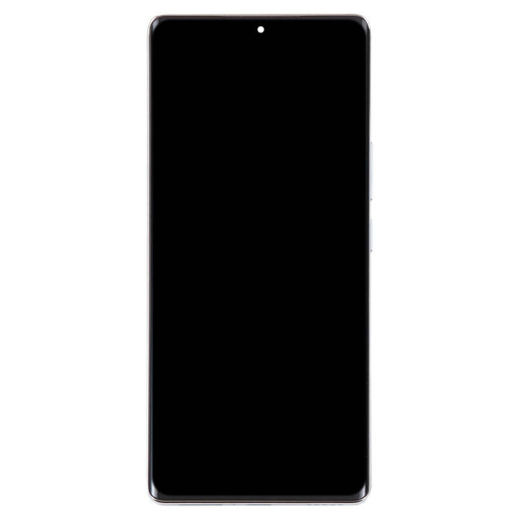 Original LCD Screen For Honor 80 Digitizer Full Assembly with Frame(Silver)