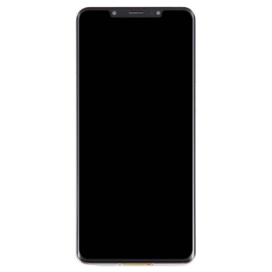 For Huawei Mate 50 Pro Original LCD Screen Digitizer Full Assembly with Frame (Silver)
