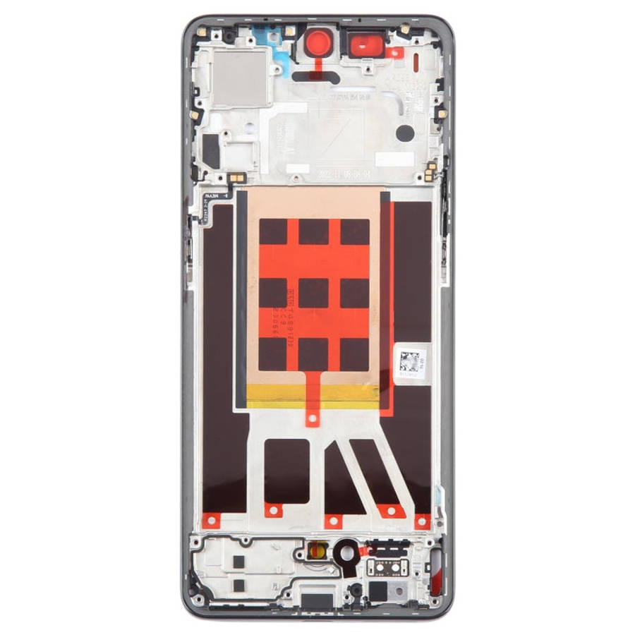 For OPPO Reno9 Pro Original Front Housing LCD Frame Bezel Plate (Black)