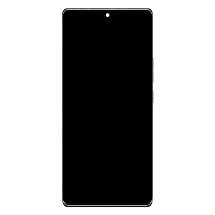 AMOLED LCD Screen For ZTE Axon 40 Pro A2023 Digitizer Full Assembly with Frame(Black)