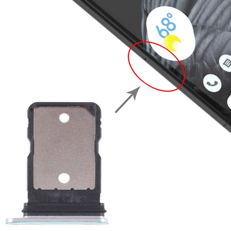 For Google Pixel 7 Pro Original SIM Card Tray with SIM Pin (Green)
