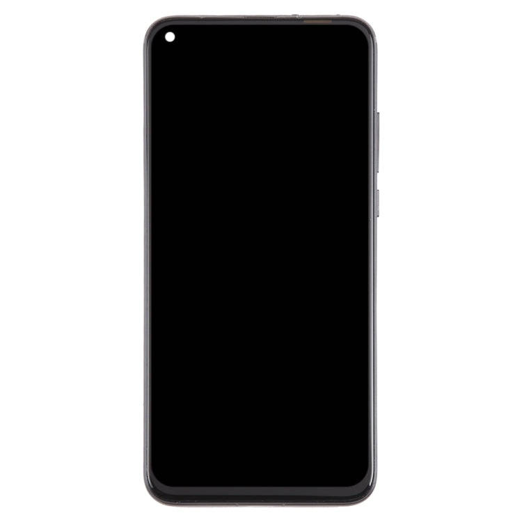 For Honor View 20 Original LCD Screen Digitizer Full Assembly with Frame (Black)