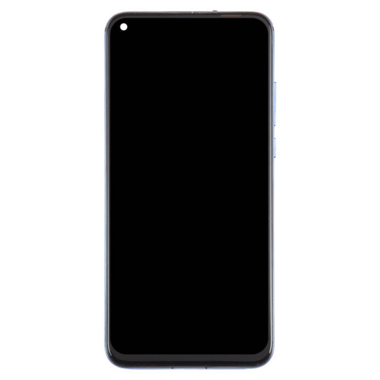For Honor View 20 Original LCD Screen Digitizer Full Assembly with Frame (Blue)