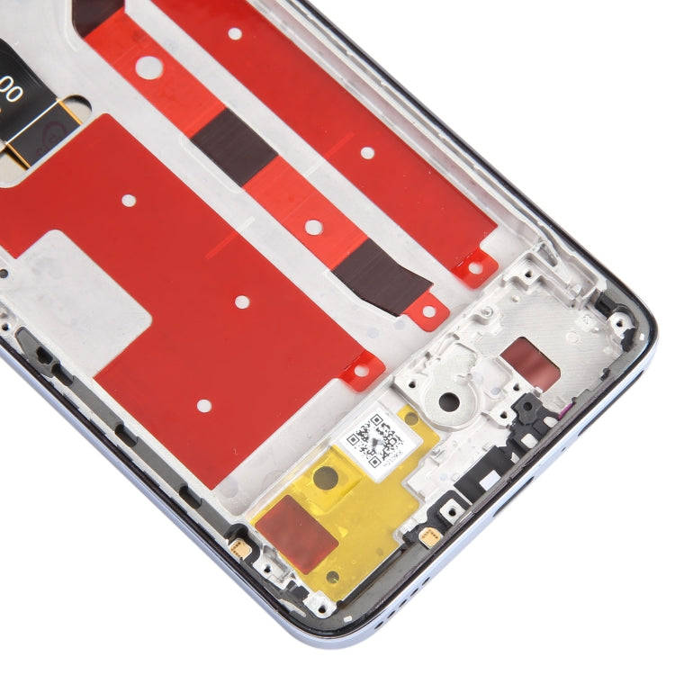 For Huawei Nova 10z Original LCD Screen Digitizer Full Assembly with Frame (Silver)