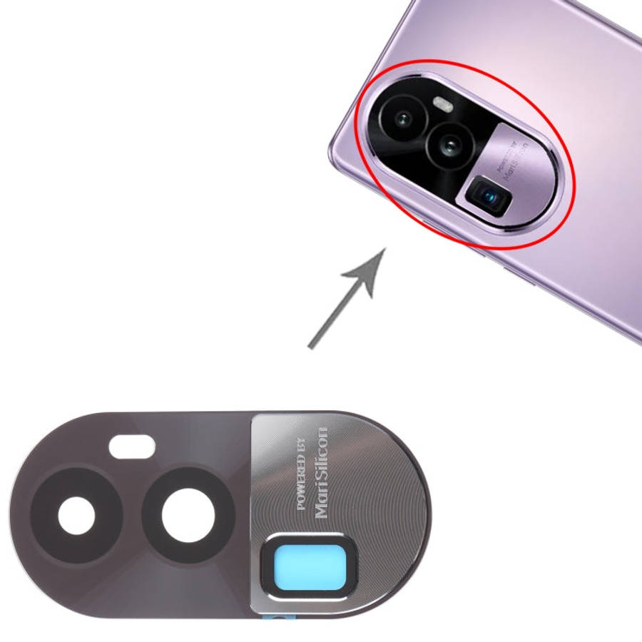 For OPPO Reno10 Pro+ Original Camera Lens Cover (Black)