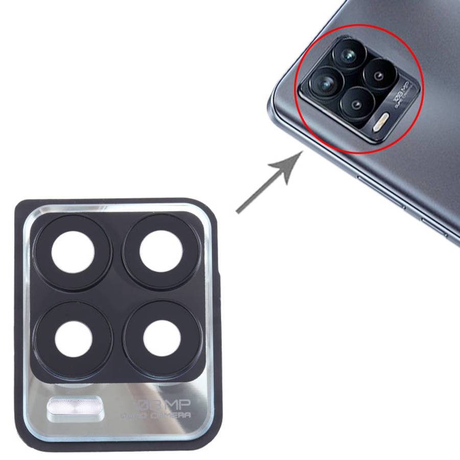 For Realme 8 Pro Original Camera Lens Cover (Silver)