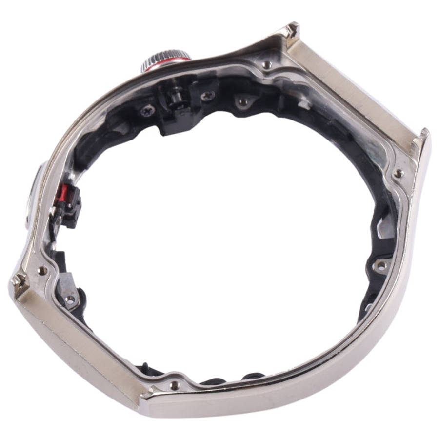 Original LCD Screen Frame Bezel Plate For Huawei Watch 4 Pro (Silver)