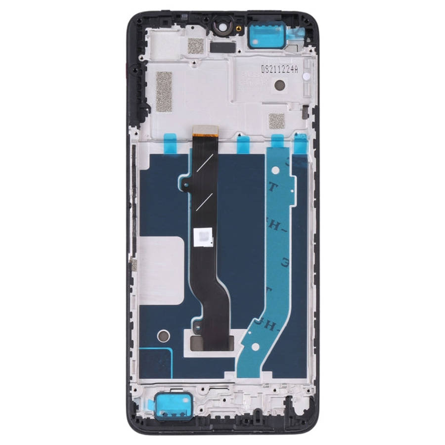 For TCL 30 4G T676H / 30+ 4G T676K T676J LCD Screen and Digitizer Full Assembly with Frame