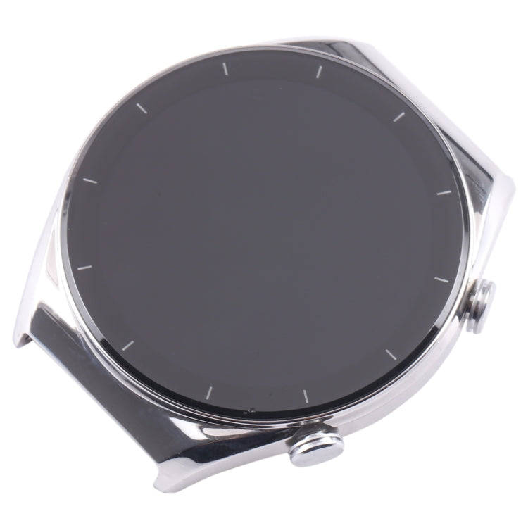 For Xiaomi Watch S1 Original LCD Screen and Digitizer Full Assembly With Frame (Silver)