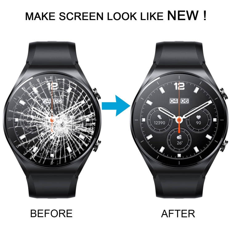 For Xiaomi Watch S1 Original LCD Screen and Digitizer Full Assembly With Frame (Silver)