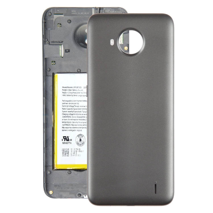 For Nokia C20 Plus Original Battery Back Cover(Black)